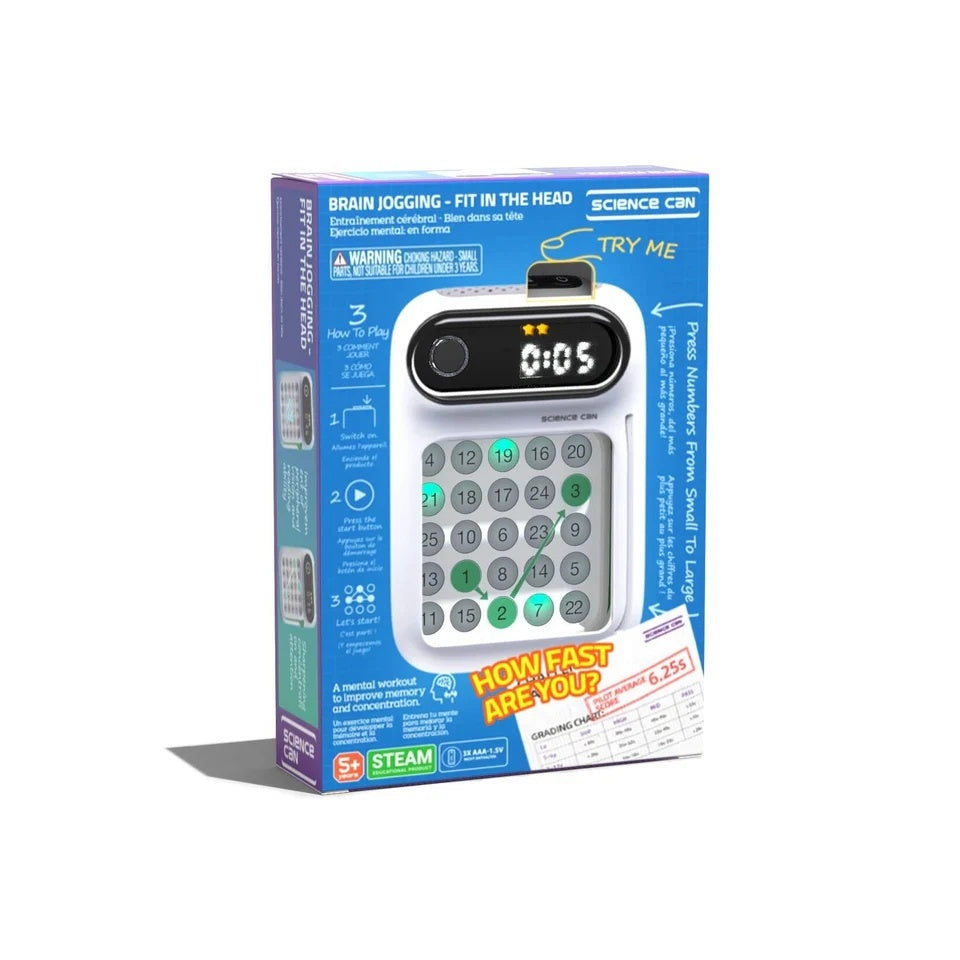 Joc STEM Dispozitiv de antrenament mental 4 în 1, TopBright