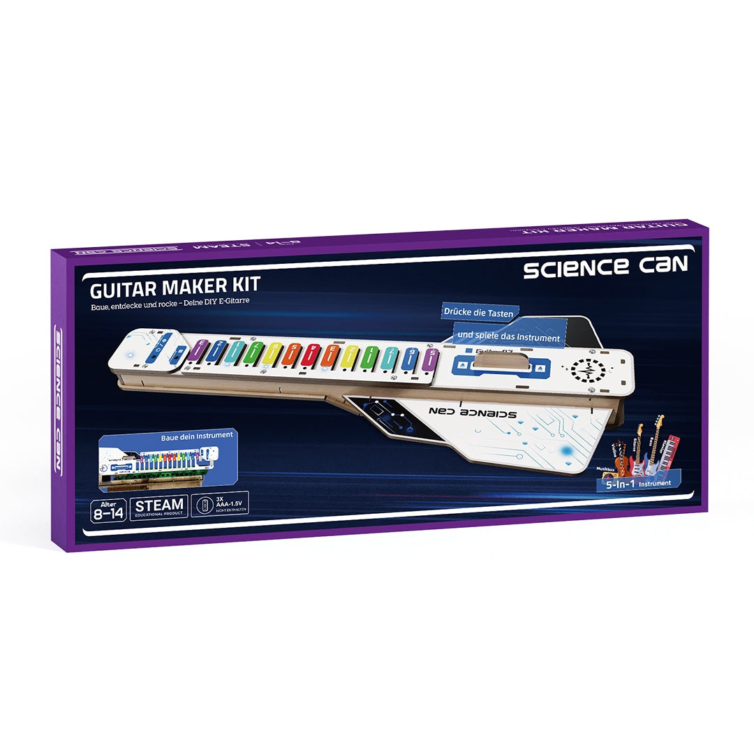 Joc STEM DIY Chitara Electrica Interactiva, TopBright
