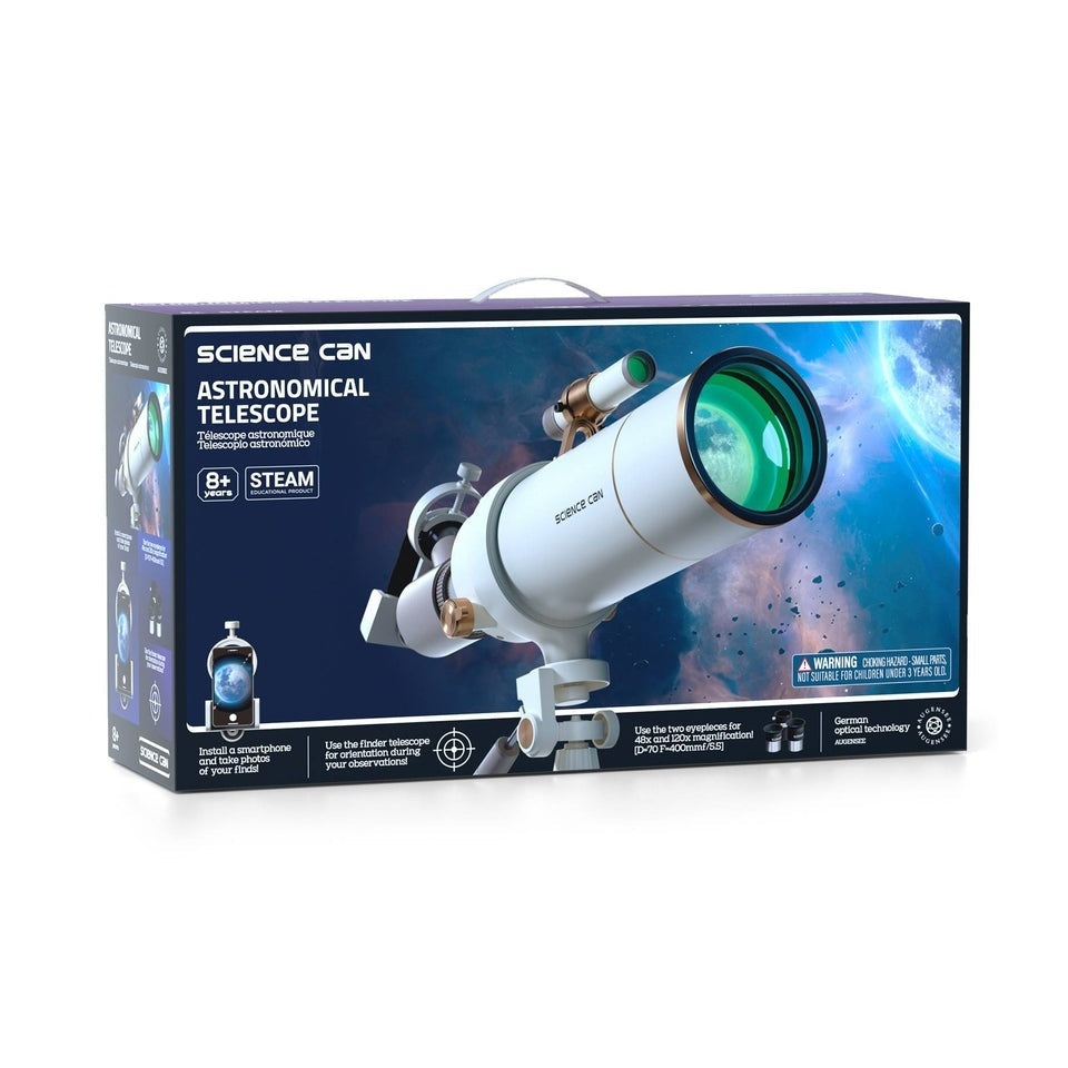 Joc STEM Telescop astronomic, TopBright