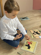 Jocuri magnetice Tangram, Egmont Toys