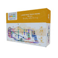 Jocuri magnetice Traseu de curse 80 piese pastel, Cleverclixx