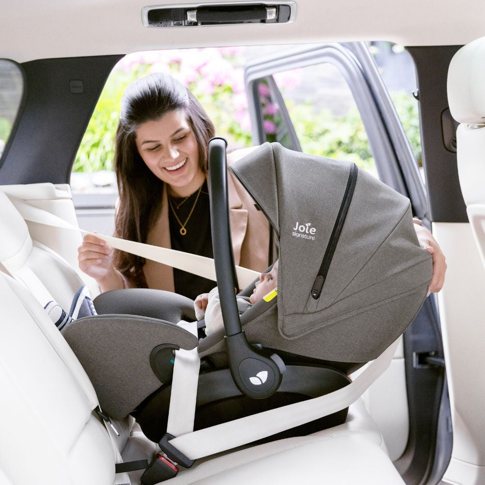 Joie - Scoica auto inclinabila i-Size i-Level Pro Signature Eclipse, 40-87 cm, testata ADAC si certificata R129
