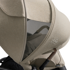 Joie - Carucior pentru copii multifunctional 3 in 1 Valora Signature Sandstone (Carucior Valora + Landou Ramble XL + scoica i-Starter)