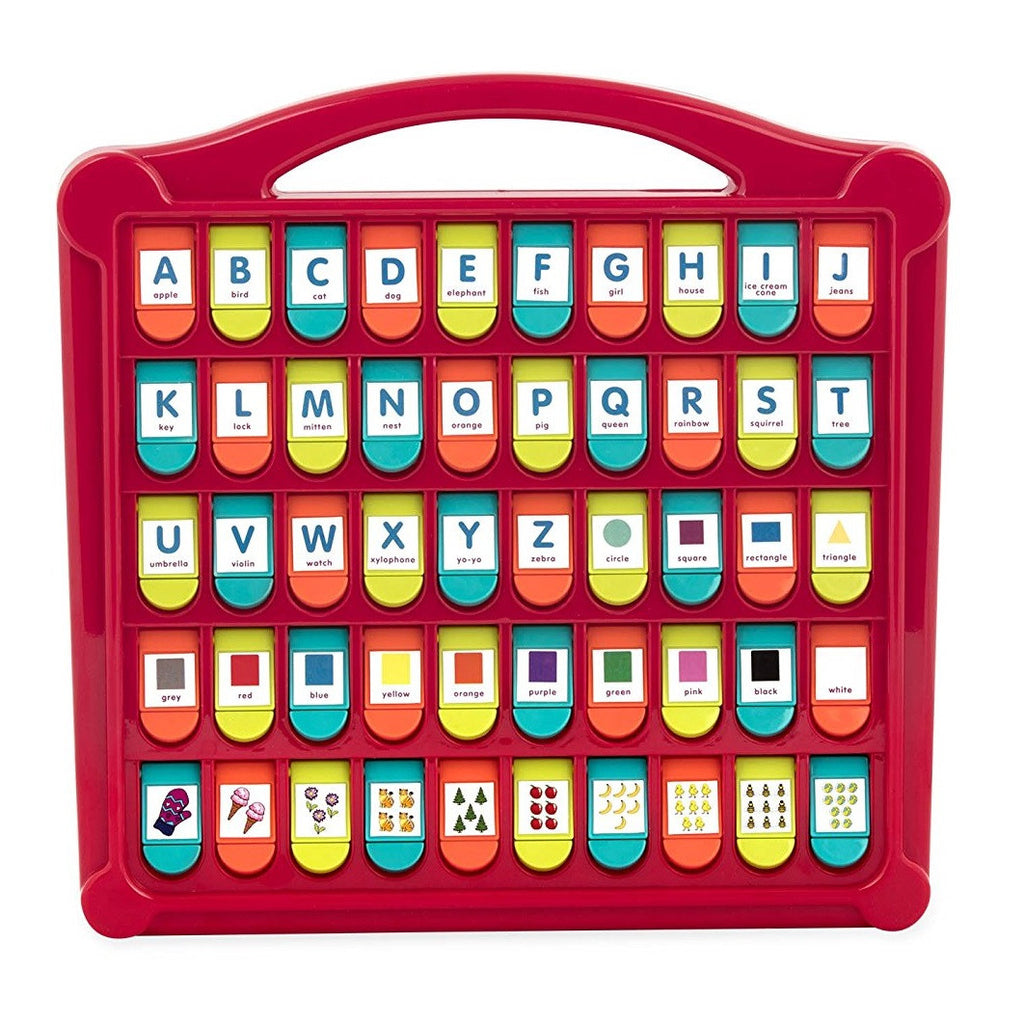 Battat Alphabet Seek & Find Red Toy