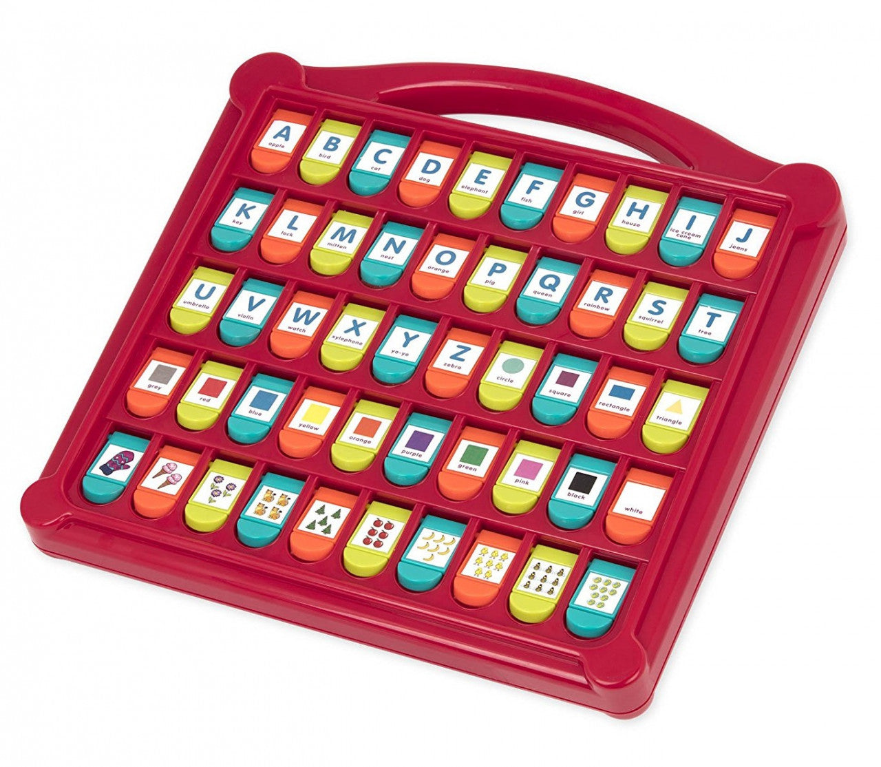 Battat Alphabet Seek & Find Red Toy