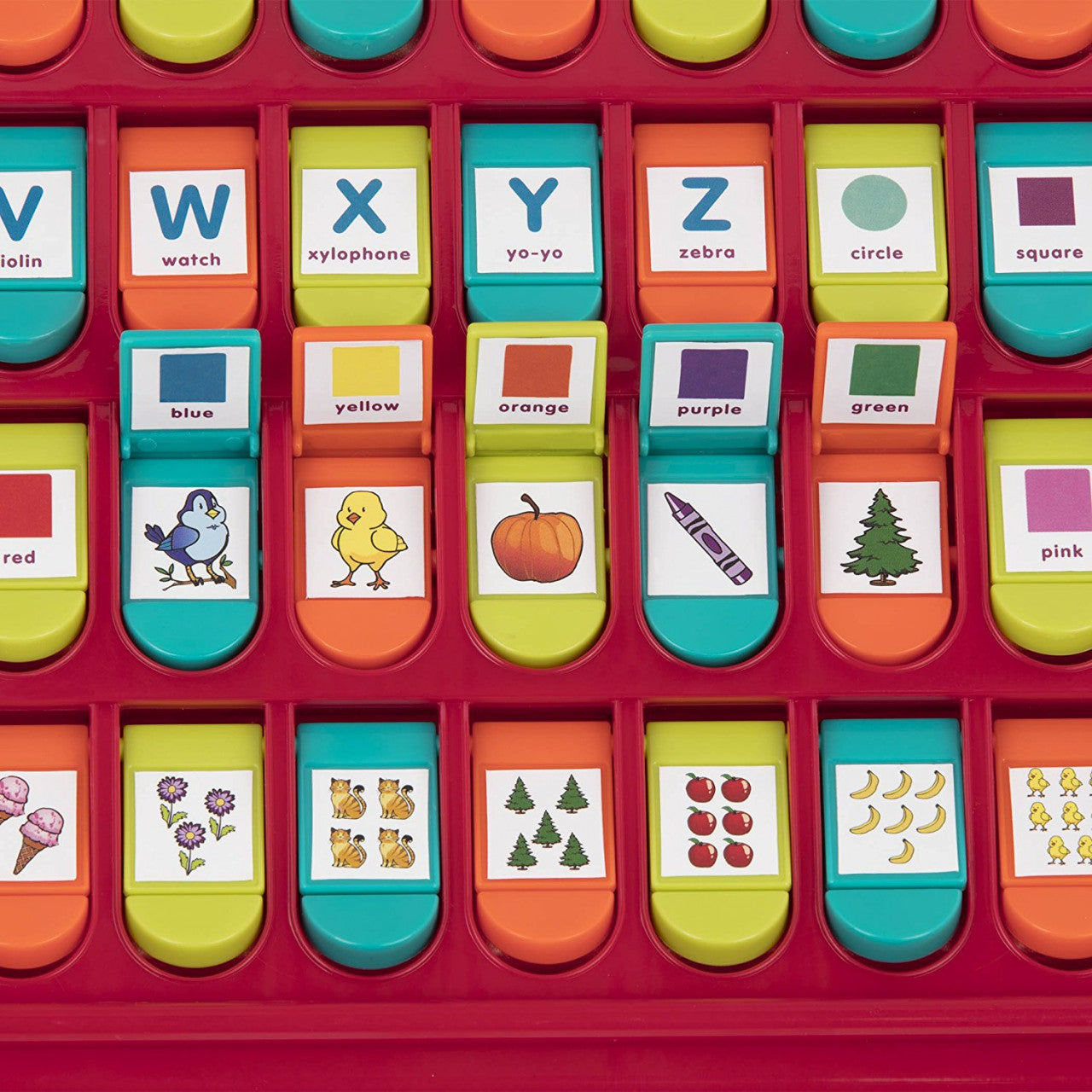 Battat Alphabet Seek & Find Red Toy