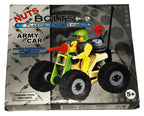 Jucarie constructie masina de armata Nuts & Bolts