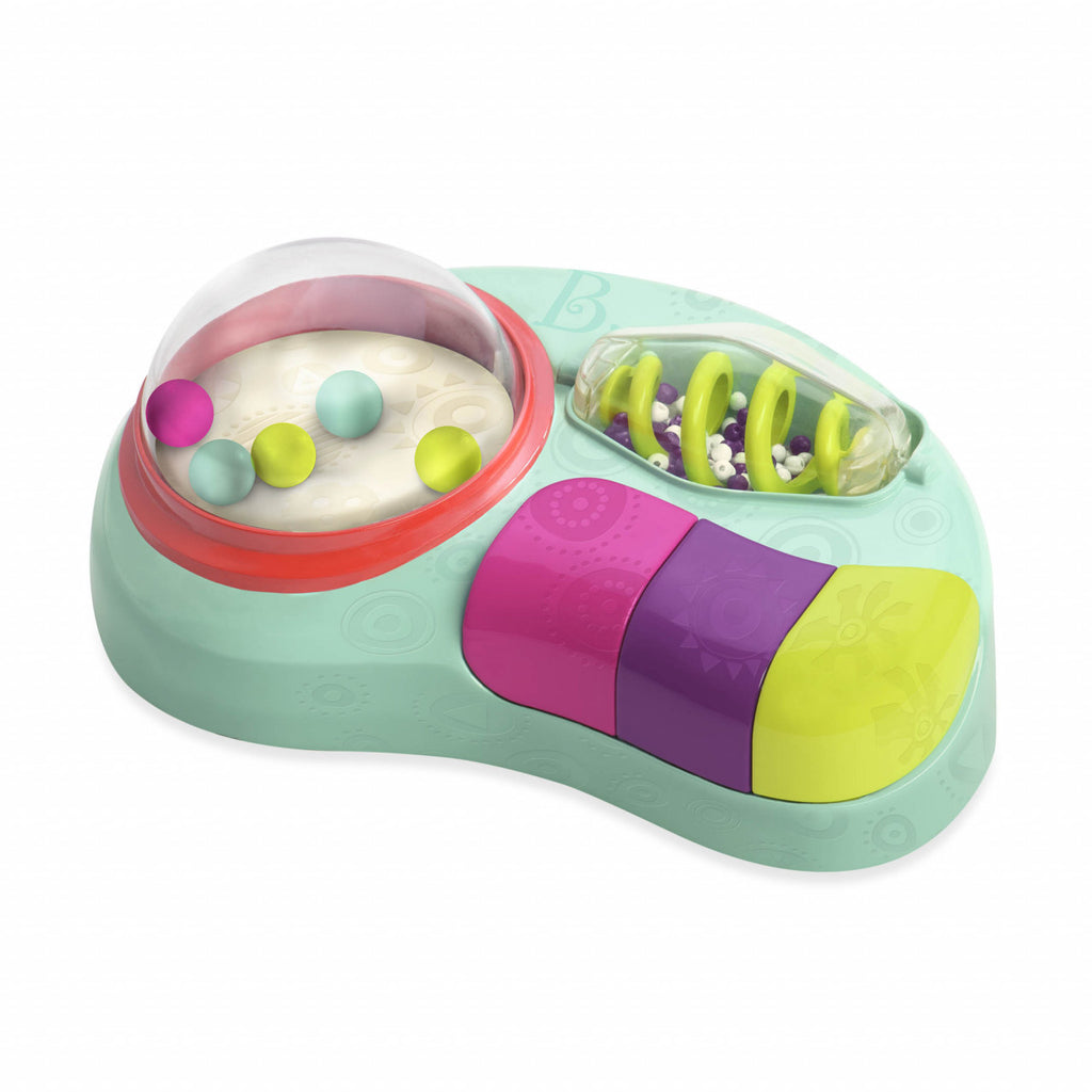 Jucarie de masa cu pian si bile B.Toys