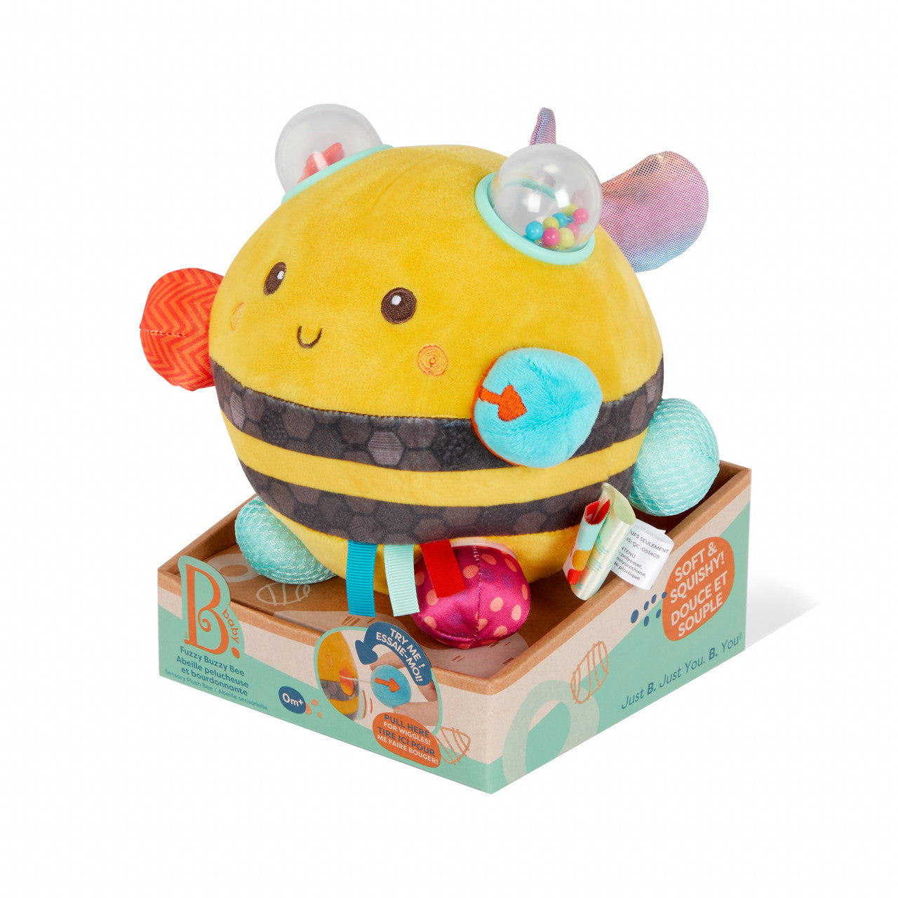 Jucarie de plus Albinuta cu vibratii B.Toys