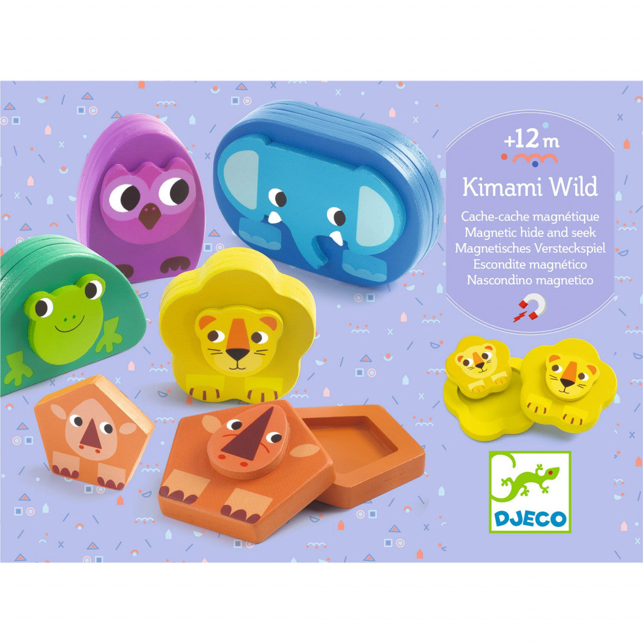 Jucarie educativa bebe Kimami Wild, Djeco