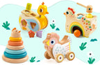 Jucarie educativa din lemn Turn puisor, Djeco
