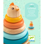 Jucarie educativa din lemn Turn puisor, Djeco