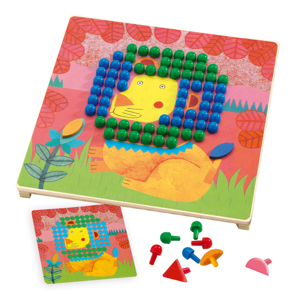 Jucarie educativa Mozaic animo, Djeco