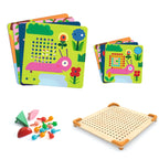 Jucarie educativa Mozaic mini animo, Djeco