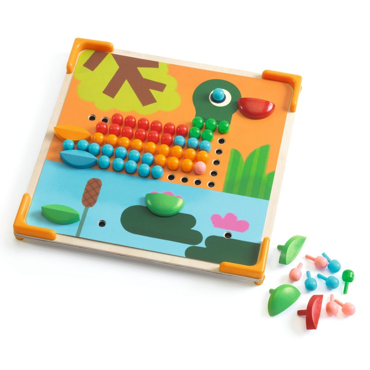 Jucarie educativa Mozaic mini animo, Djeco