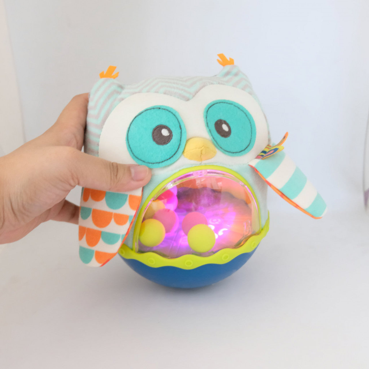 Jucarie muzicala cu lumini Bufnita Poly B.Toys