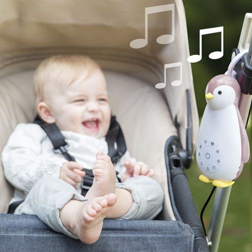 Zazu Kids Zoe Grey Musical Toy and Night Light