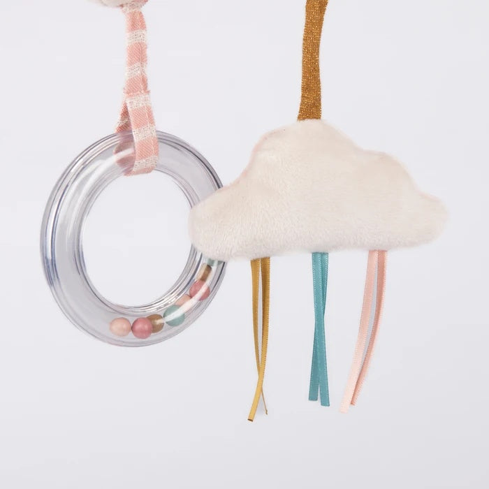 Jucarie senzoriala bebe Lebada cu activitati, Moulin Roty