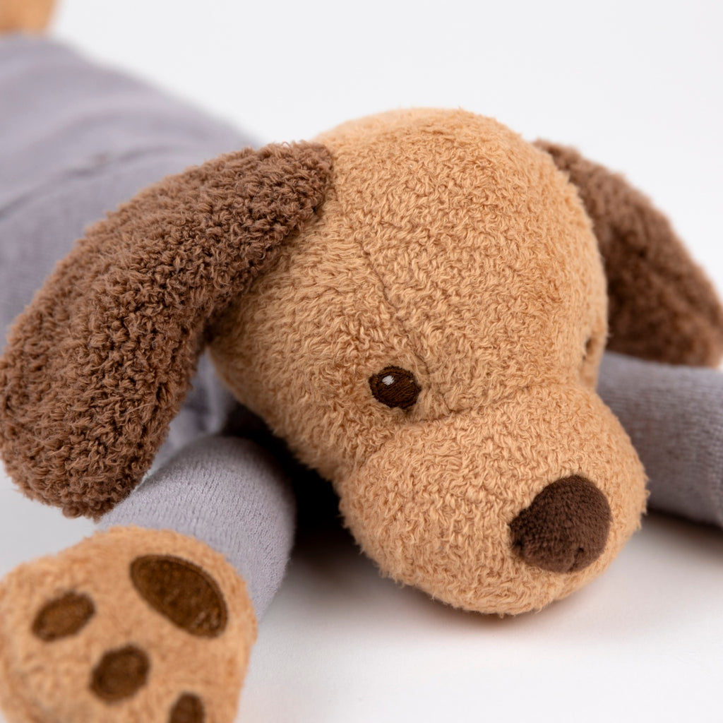 Egmont Toys Jucarie terapeutica Catelus de plus cu greutate 33 cm 0 luni+ poliester conform EN71 ASTM