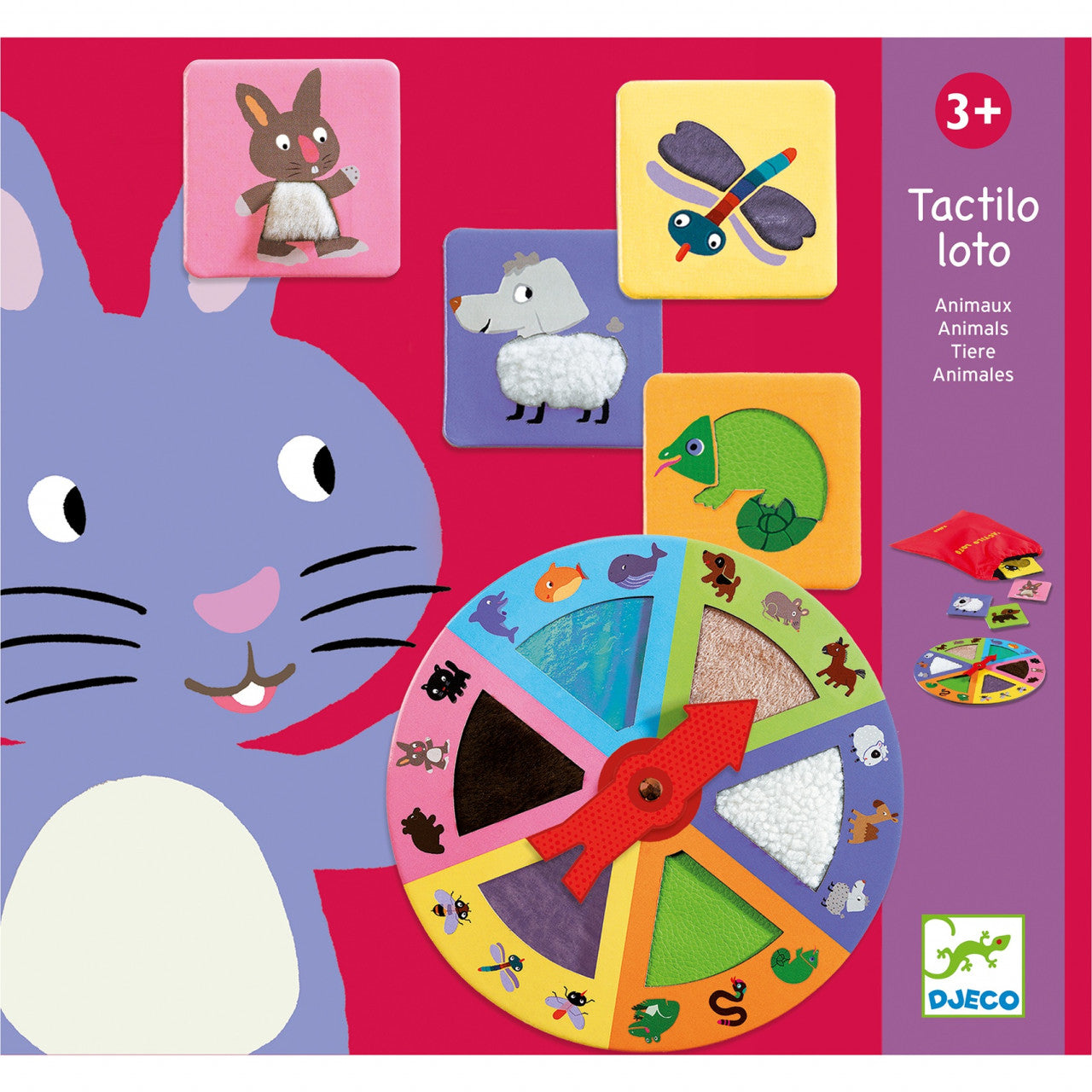Jucarii educative Tactilo loto, Djeco