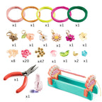 Kit creativ de confectionat bratari macrame, Djeco