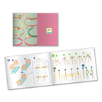 Kit creativ de confectionat bratari macrame, Djeco
