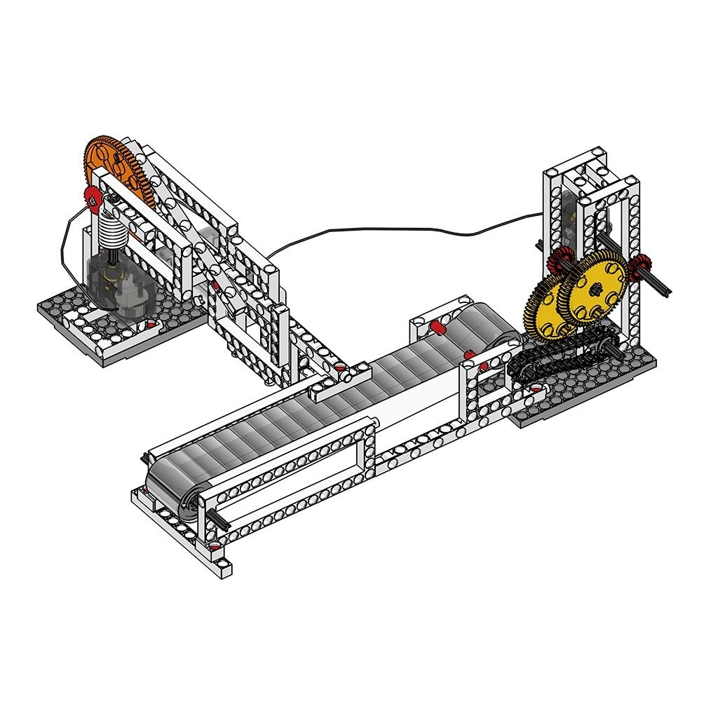 Kit STEM Aplicatii robotice in industrie, Genius Toy