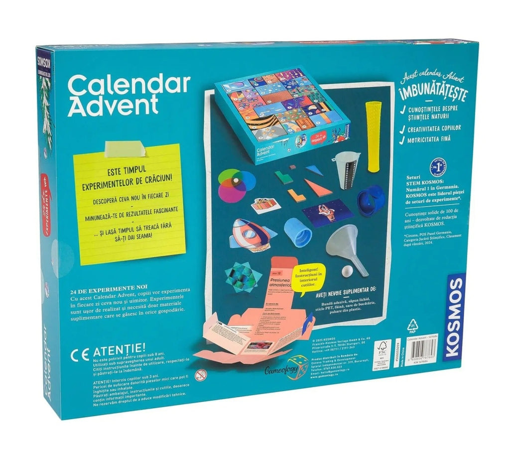 Kit STEM Calendarul stiintific de Advent, Thames & Kosmos
