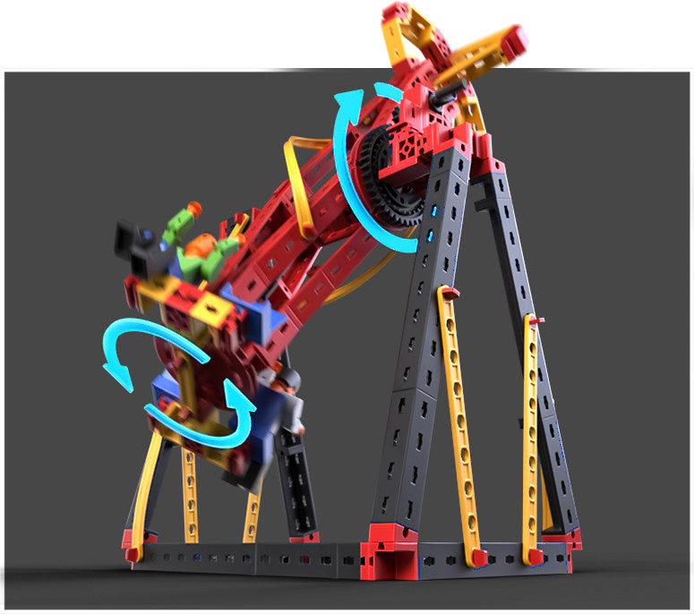 Kit STEM Curse nebunesti, Fischertechnik