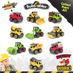 Kit STEM de construit Vehicule de santier 2 in 1