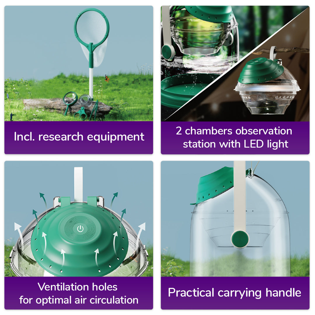Kit STEM de explorare a insectelor si a lumii acvatice, TopBright