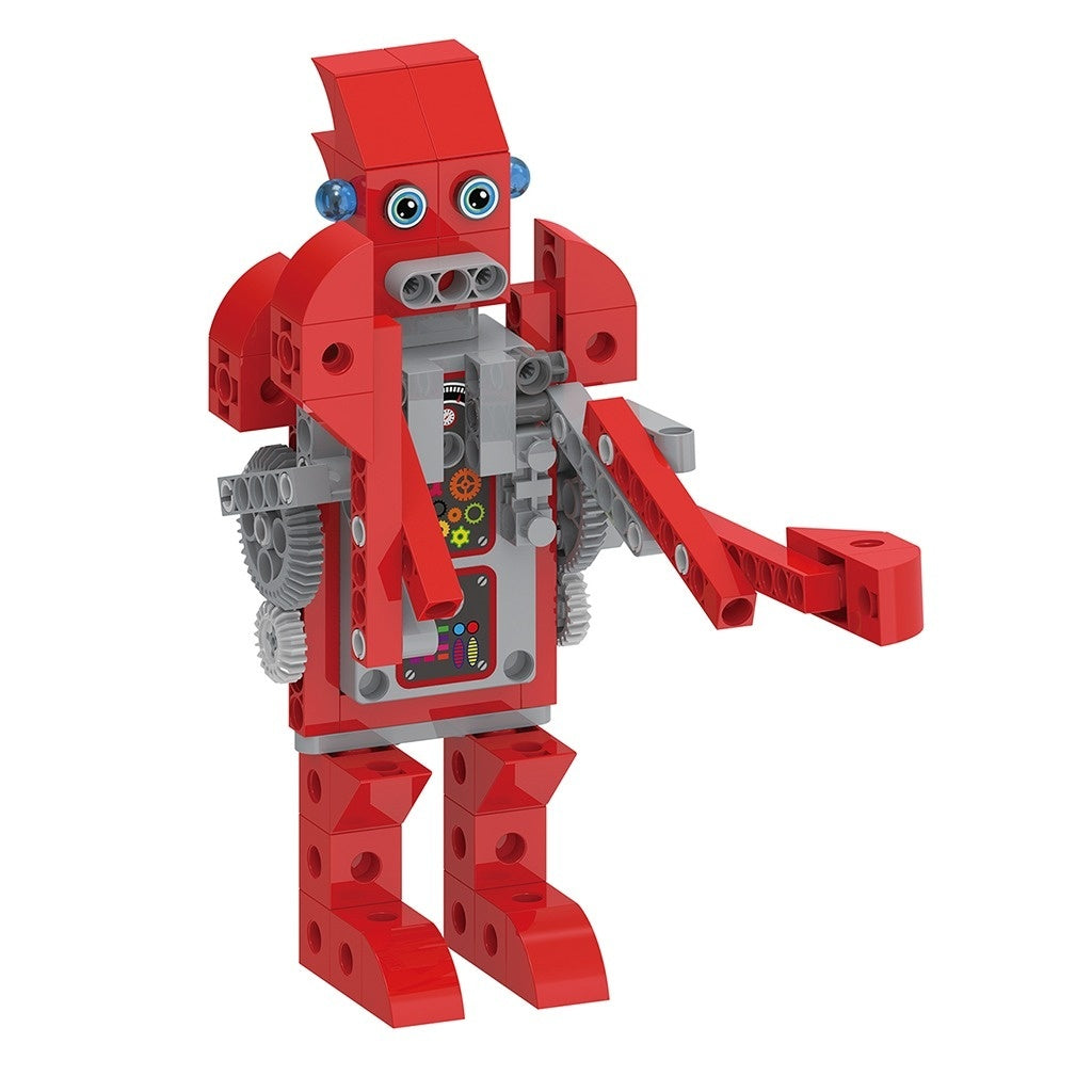 Kit STEM Fabrica de roboti, Genius Toy