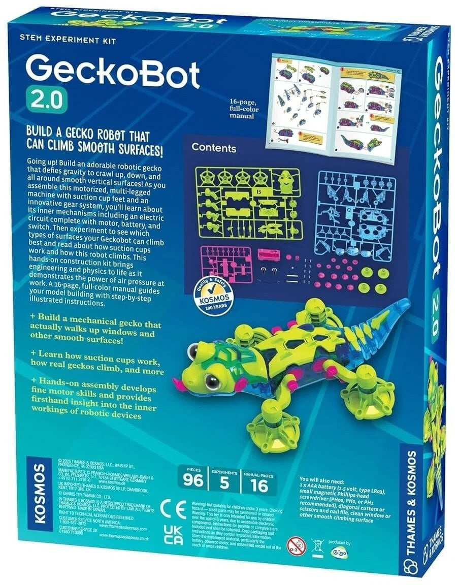 Kit STEM Gecko robotul care se catara, Thames & Kosmos