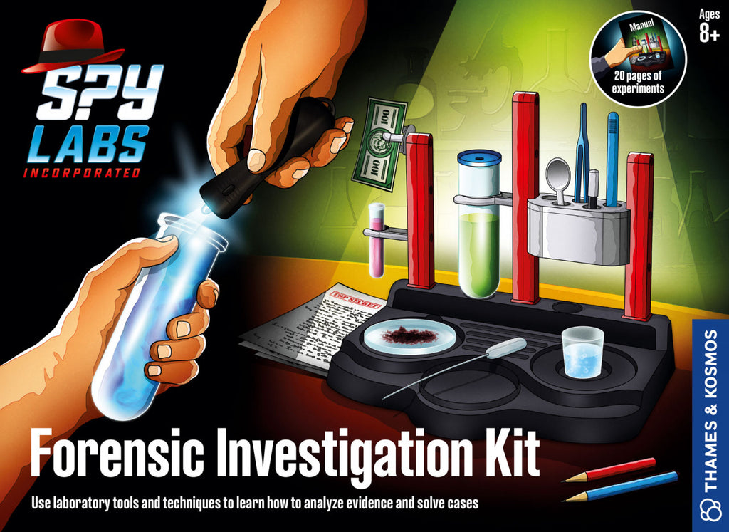 Kit STEM Laborator de spionaj: Kit de investigare, Thames & Kosmos