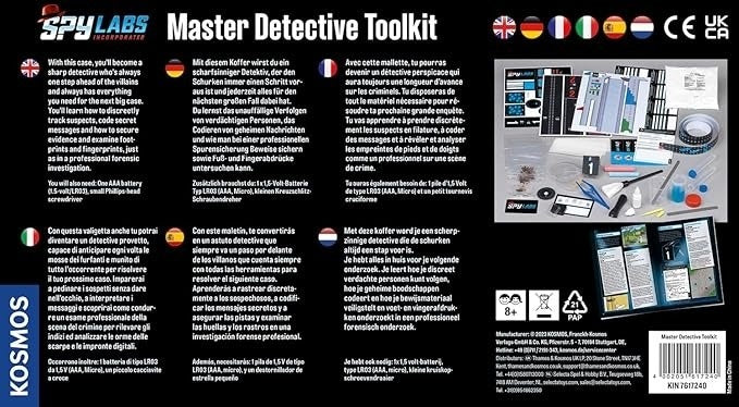 Kit STEM Marea trusa de detectiv, Kosmos