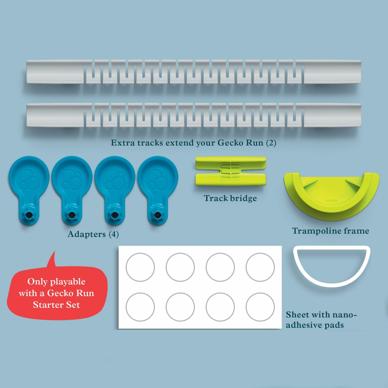 Kit STEM Trambulina - extindere pentru cursa cu obstacole cu bila metalica, Thames & Kosmos