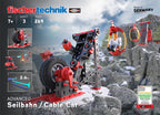 Kit STEM Transport pe cablu, Fischertechnik