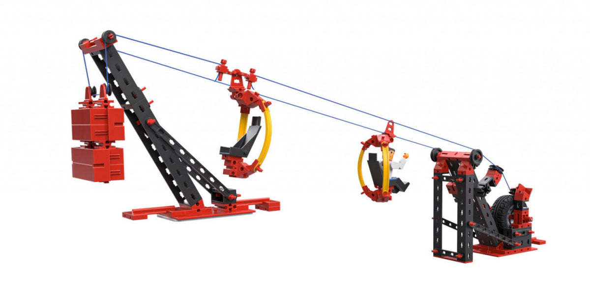 Fischertechnik STEM Cableway Kit 269 pieces 7 years+ plastic