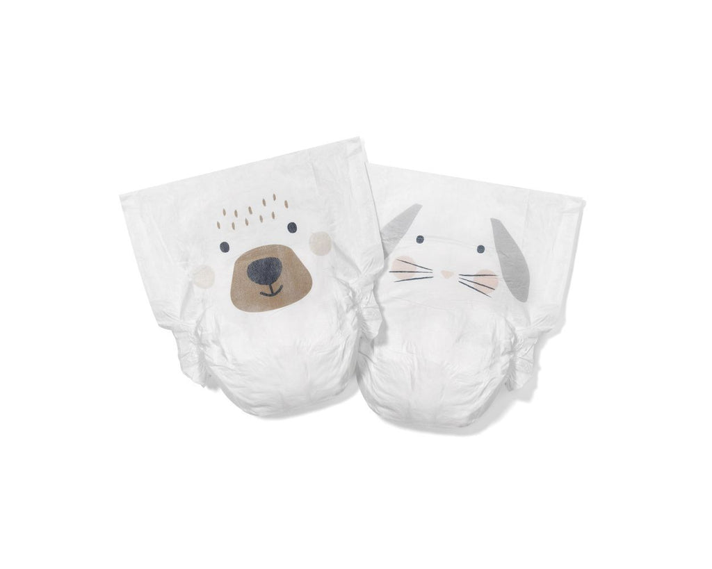 Eco-Friendly Hypoallergenic Diapers Kit&Kin, Size 3, 6-10 kg, 128 pcs
