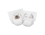 Eco-Friendly Hypoallergenic Diapers Kit&Kin, Size 3, 6-10 kg, 128 pcs