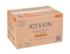 Eco-Friendly Hypoallergenic Diapers Kit&Kin, Size 3, 6-10 kg, 128 pcs