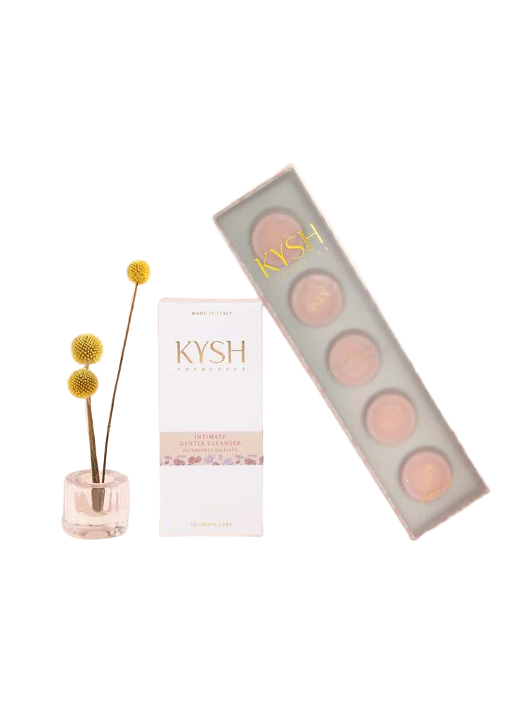 Kysh Cosmetics Set de Ingrijire Intima Zilnica, gel 150 ml si servetele intime de unica folosinta
