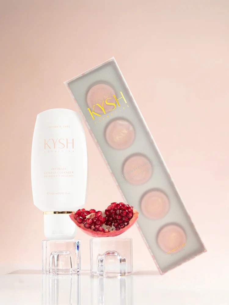Kysh Cosmetics Set de Ingrijire Intima Zilnica, gel 150 ml si servetele intime de unica folosinta