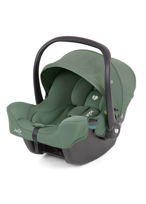 Joie - Carucior pentru copii multifunctional 3 in 1 Finiti Signature Pine/Laurel (Carucior Finiti Pine+ Landou Ramble XL Pine+ scoica i-Snug Laurel)