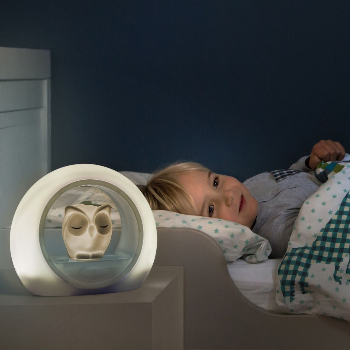 Zazu Kids Lou Night Light Taupe