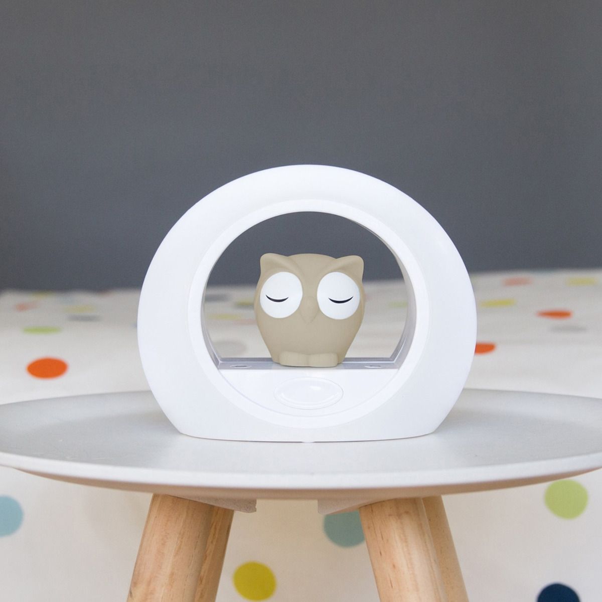 Zazu Kids Lou Night Light Taupe