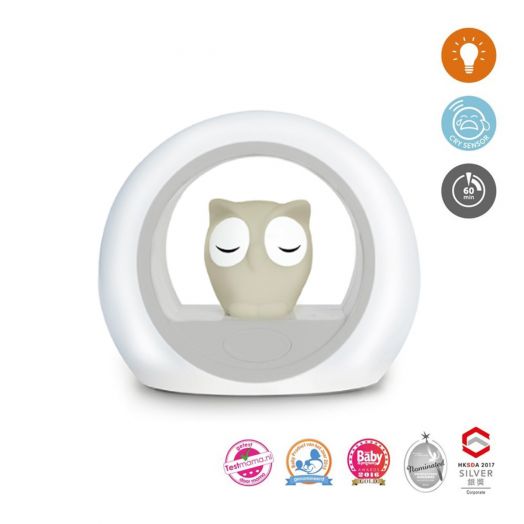 Zazu Kids Lou Night Light Taupe