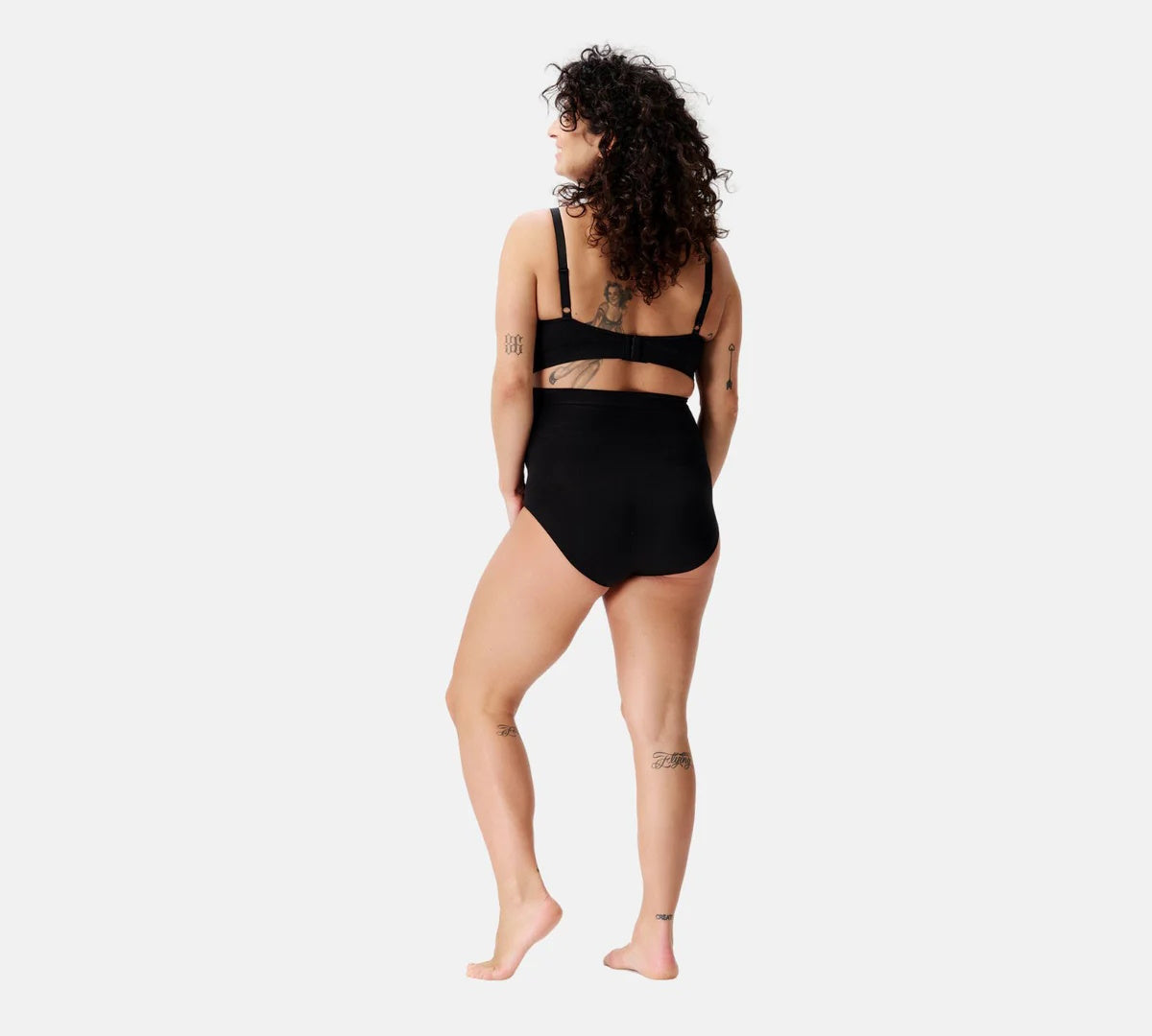 Noppies Nisa Sensil Breeze Black M/L Maternity Seamless Brief Lola&Lykke