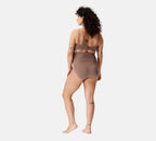 Noppies Nisa Sensil Breeze Deep Taupe XL/XXL Seamless Maternity Brief by Lola&Lykke
