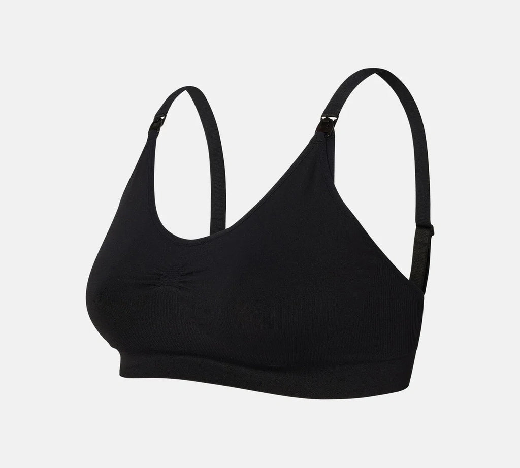 Hura Sensil Breeze Seamless Nursing Bra Black M/L Lola&Lykke